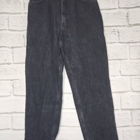 Gitano High-Rise Straight-Leg Vintage Denim Jeans Black Size 10 100% Cotton - Picture 3 of 12